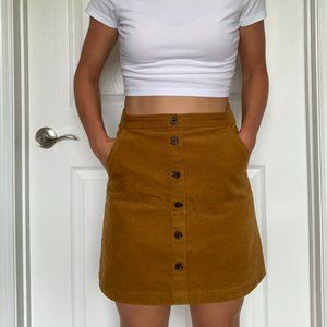 Tan J-Crew Skirt